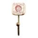 Pink Flower Square Ceramic Wall Hook Online